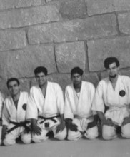 O Dr. Pires Martins no Bushidokan, Porto, 1967